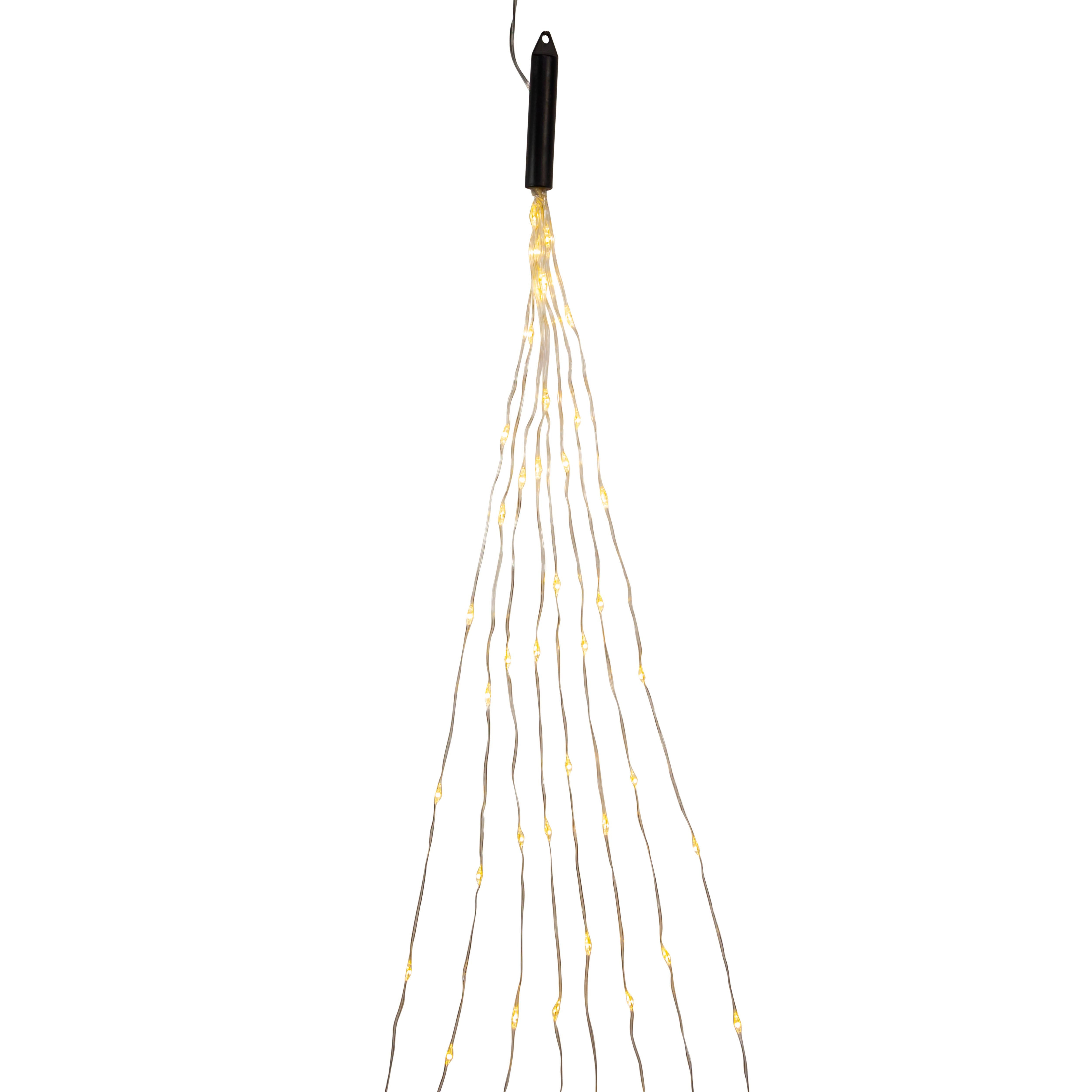 Kurt Adler 240-Light 9.8-Foot Warm White LED Cascade Light Set